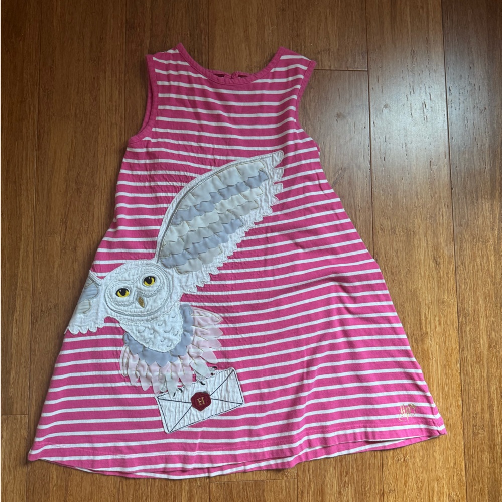 Mini Boden Harry Potter Hedwig Dress